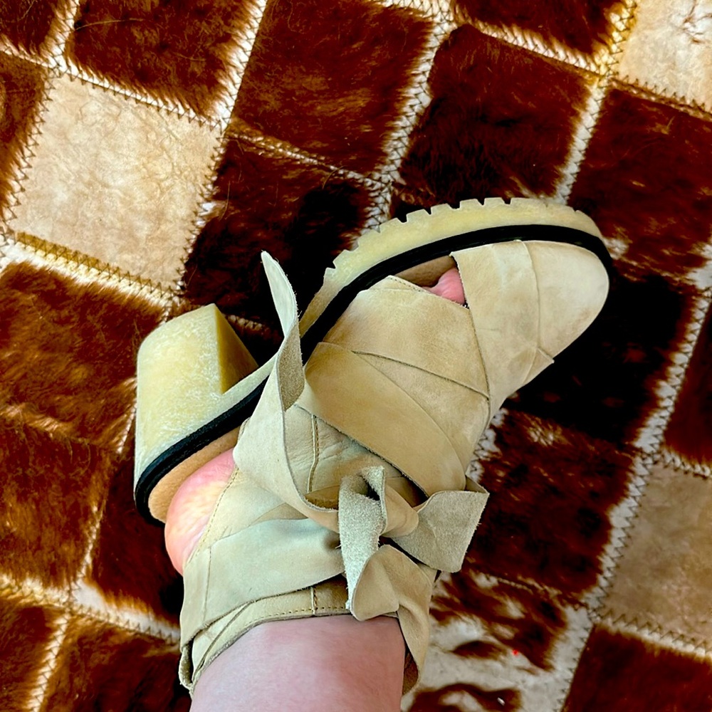 Free People Women’s shoes platforms, size 40, real leather